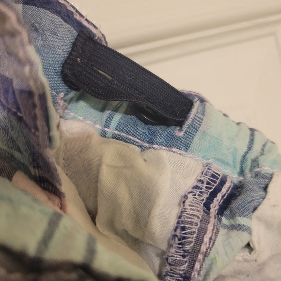 Blue Plaid Toddler Boys Shorts (2 Pair) Size 3T by The Children's Place - Picture 6 of 12